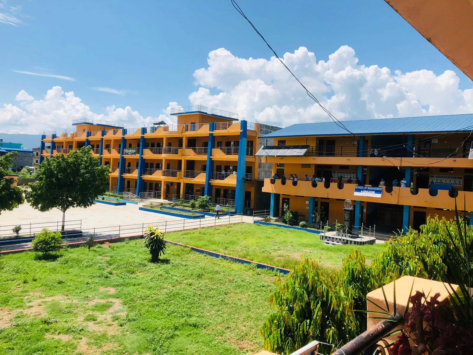 Campus of Shiva Ma Vi Kawasoti — Shree Shiva Secondary School, Nawalpur, Nepal