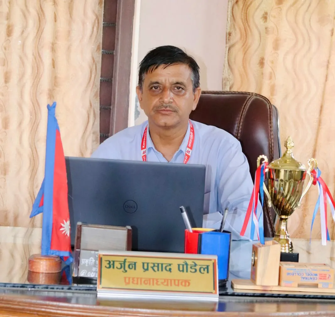Arjun Prasad Paudel, Head Teacher, Shiva Secondary School